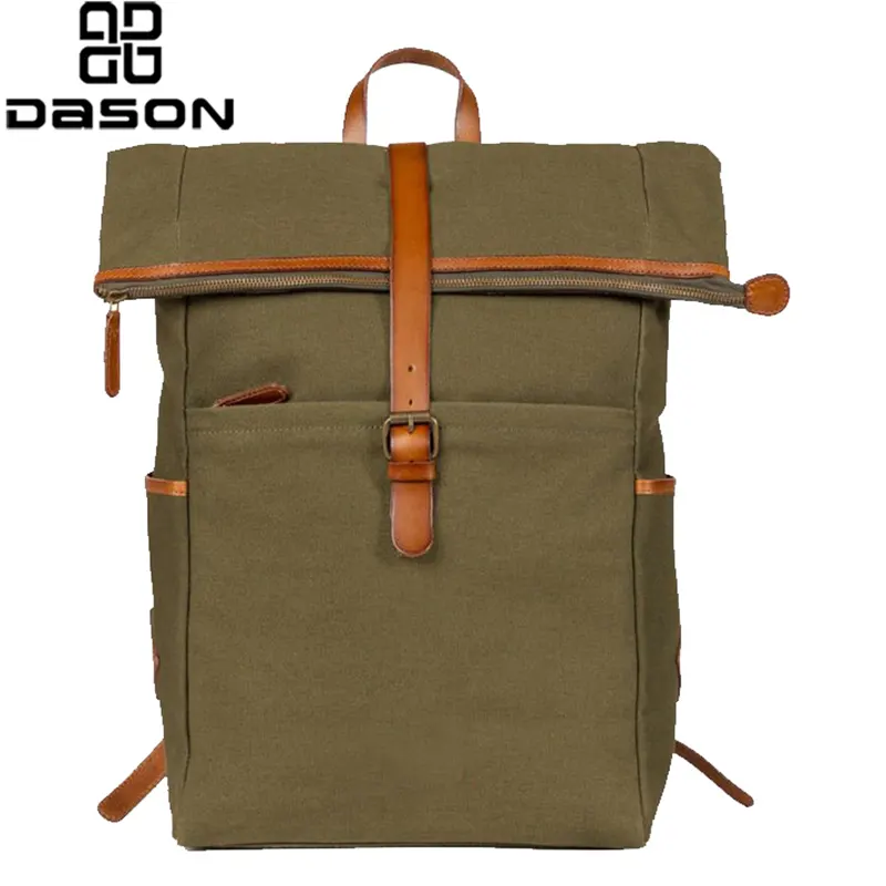 Canvas Rolltop Backpack